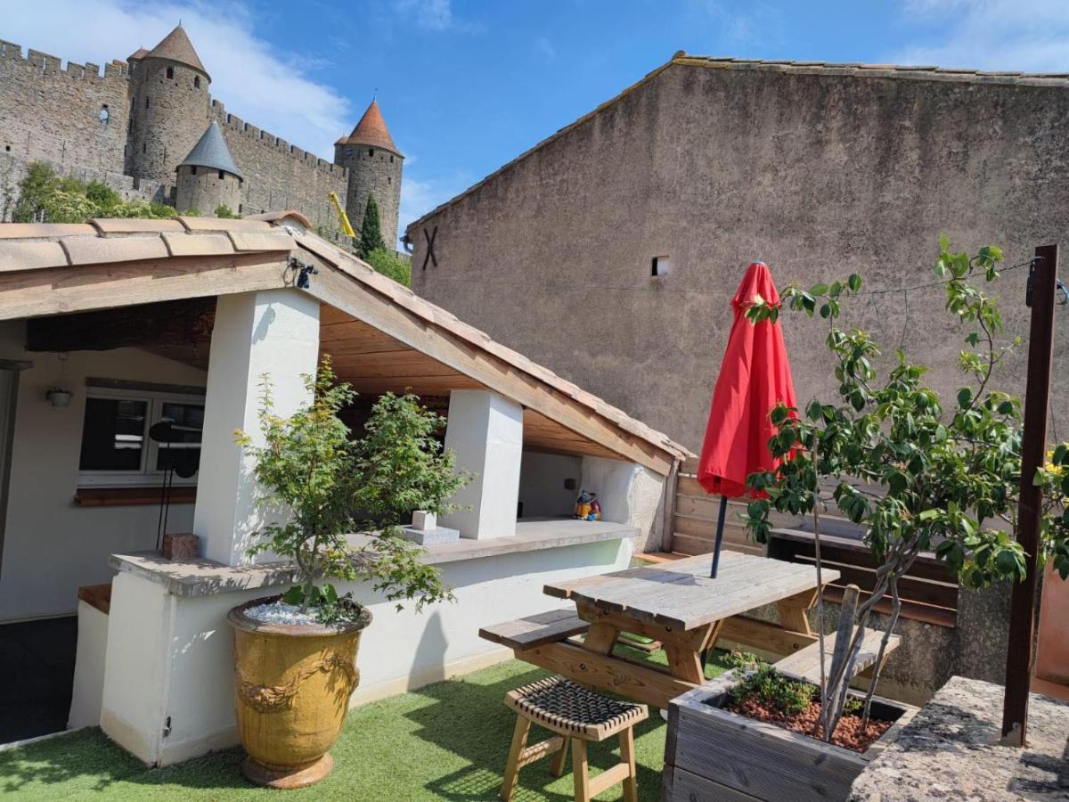 הוילה קרקסון La Terrasse Du Temps Jadis מראה חיצוני תמונה